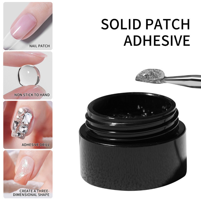 Nail Gel Polish Set - 3 шт./компл., твердый гель для ногтей,
