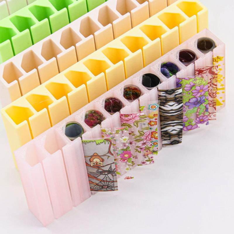 Nail Foil Transfer - 1 комплект коробки для хранения фольги