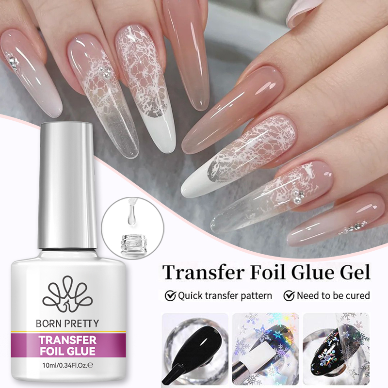 Nail Foil Transfer - Клей-гель для фольги BORN PRETTY 10