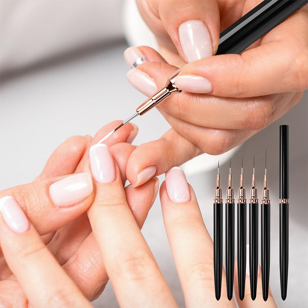 Набор из 5 кистей для нейл-арт – обзор и цена Nail Gel Polish Set