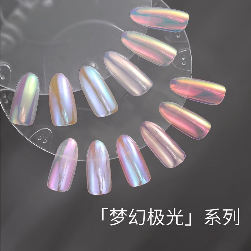7Colors Хромовая неоновая пудр – обзор и цена Nail Glitter Chrome