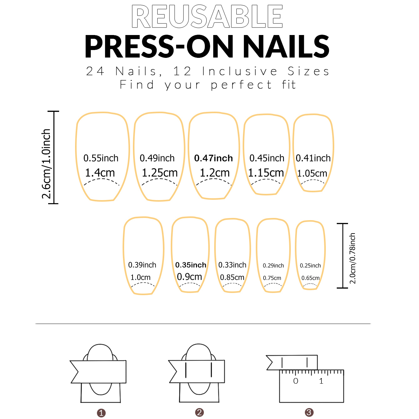 Набор из 24 глянцевых коротких – обзор и цена Nail Art Quotes
