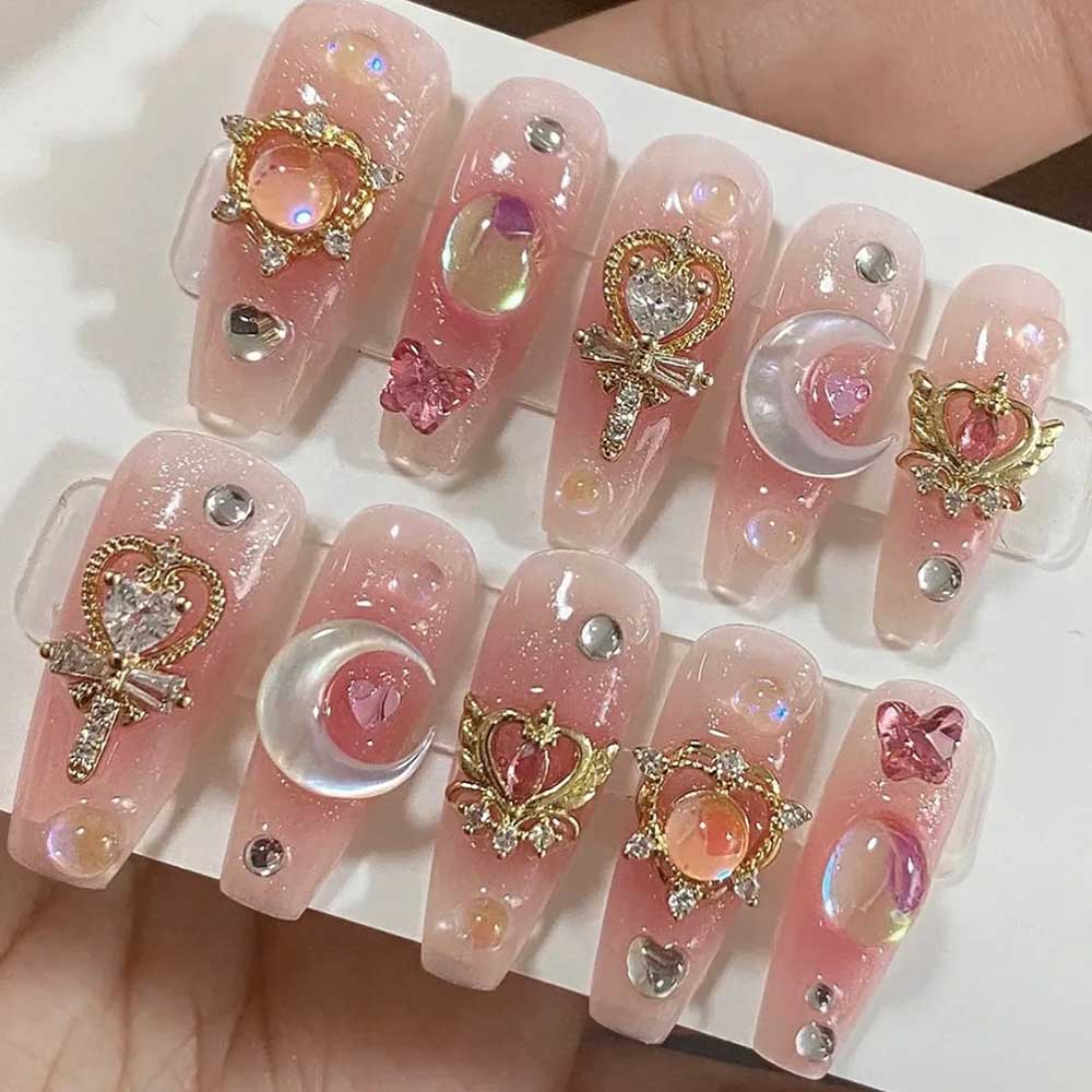 24 шт./кор., роскошные розовые – обзор и цена Nail Art Maroon