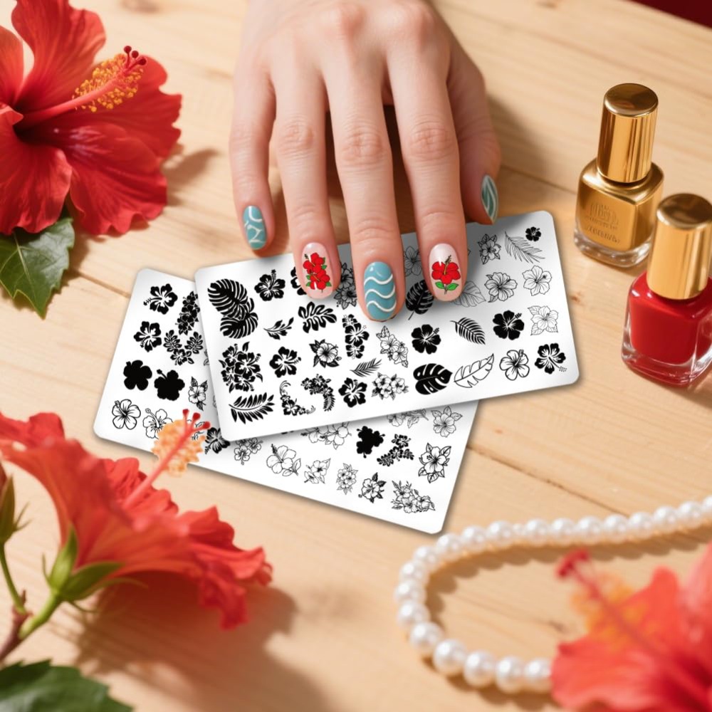 Трафареты для дизайна ногтей и – обзор и цена Nail Stamping Plate