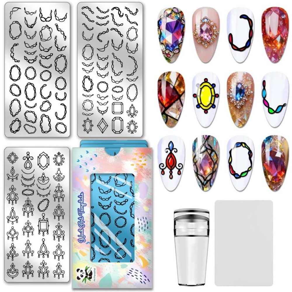 111 узоров: пластина для стемп – обзор и цена Nail Stamping Plate