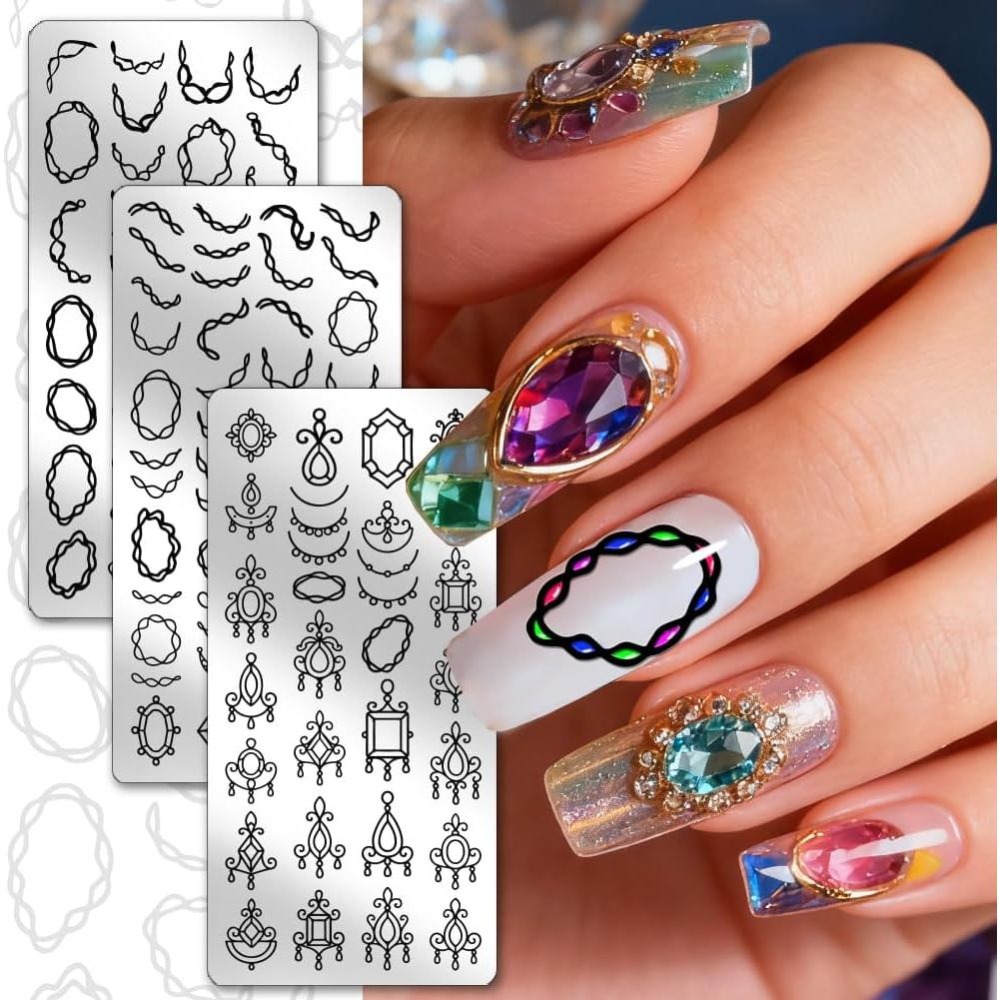 111 узоров: пластина для стемп – обзор и цена Nail Stamping Plate
