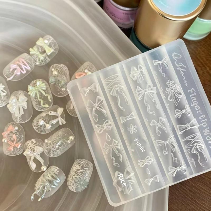 3D силиконовая форма для ногте – обзор и цена Nail Stamping Plate
