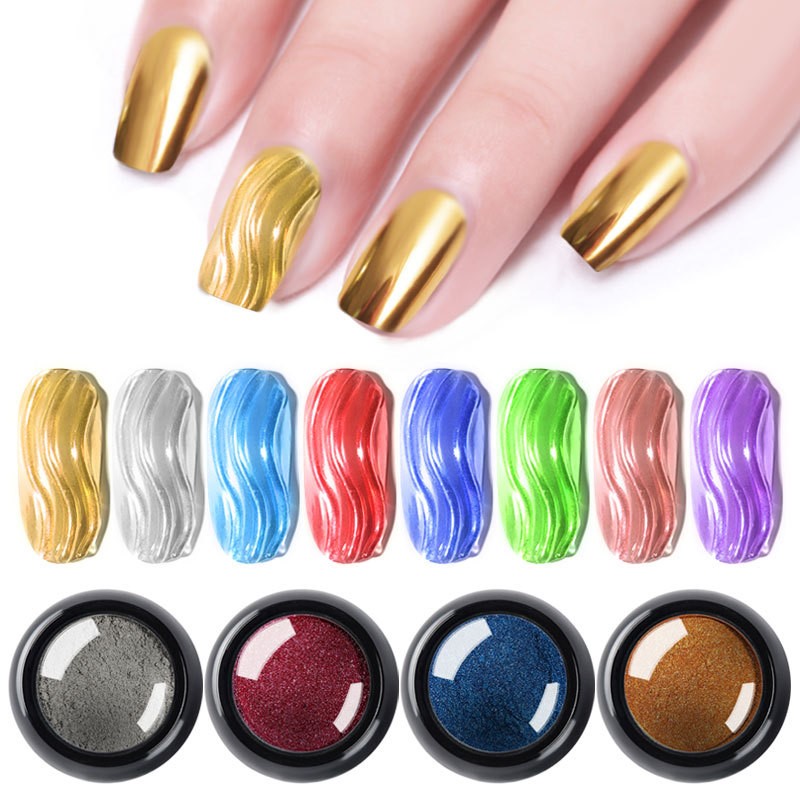 1 шт. 19 цветов лак для ногтей – обзор и цена Nail Glitter Chrome