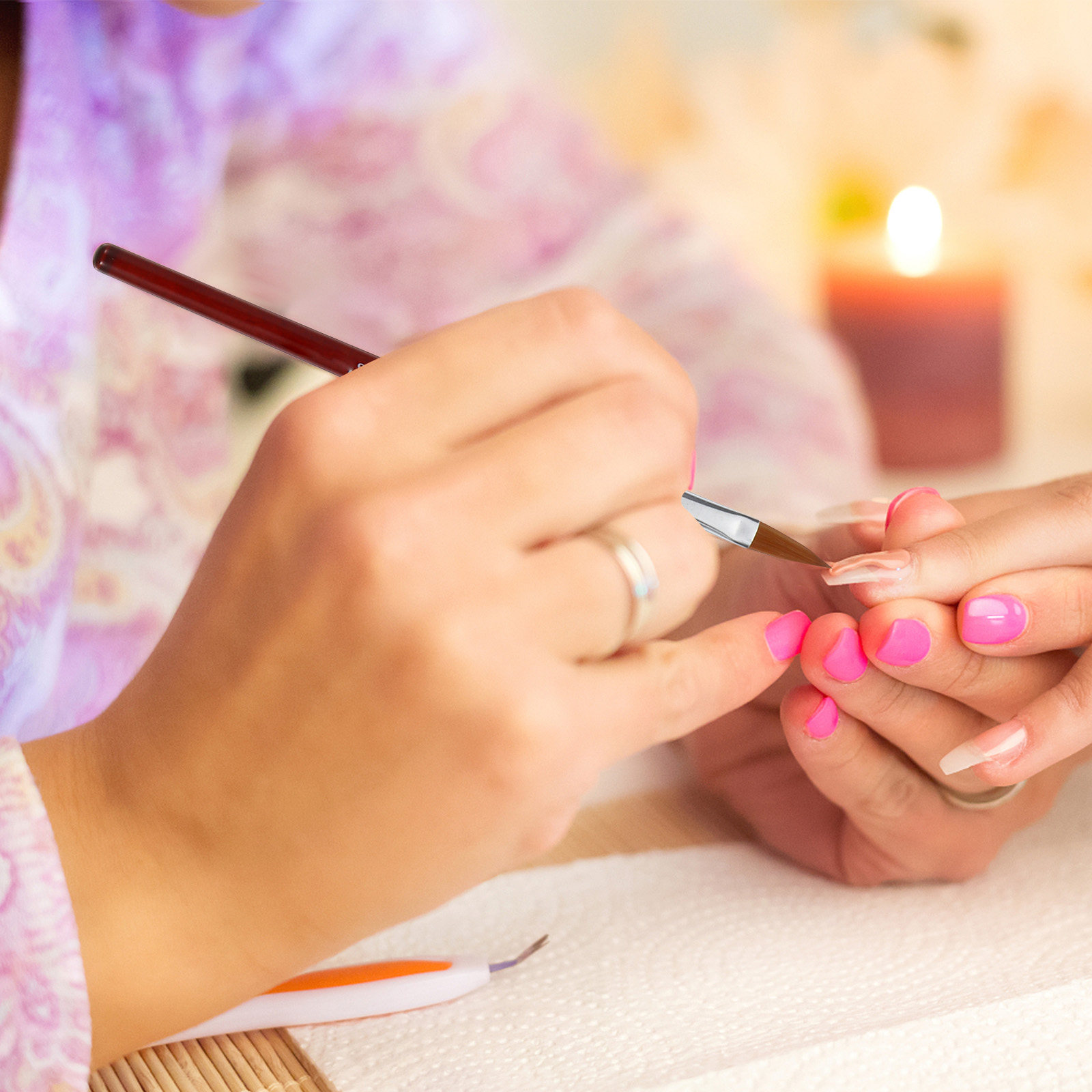 Эргономичная кисть-ручка для н – обзор и цена Nail Art Natural