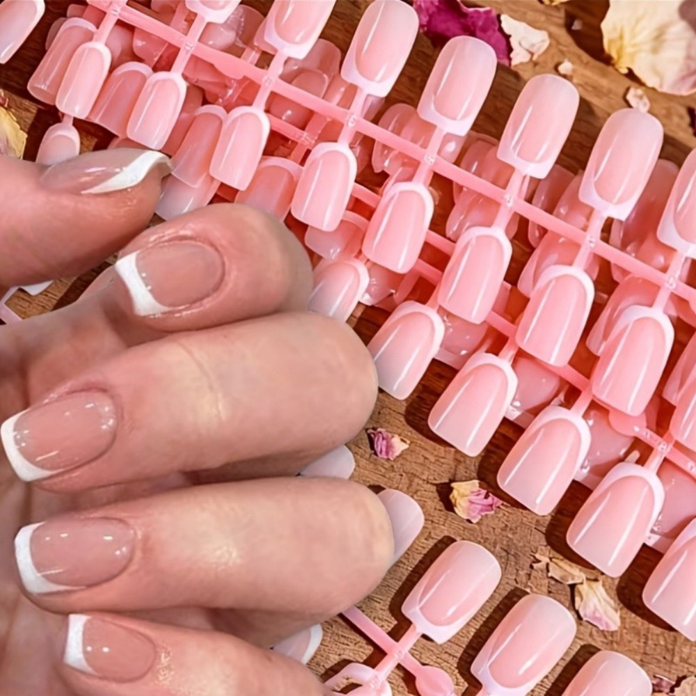 120 шт. коротких квадратных на – обзор и цена Nail Art Natural