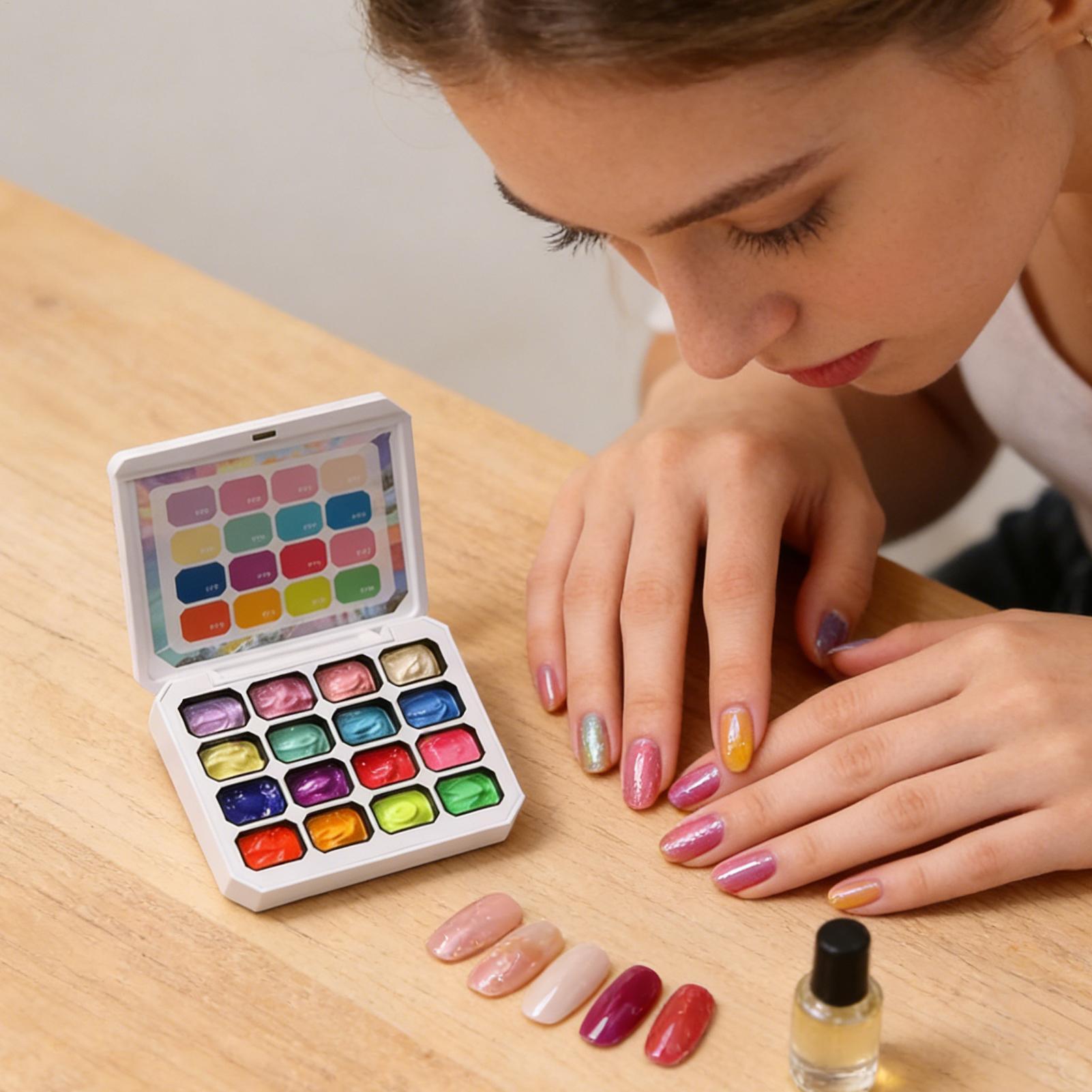Набор гель-лаков для ногтей, 1 – обзор и цена Nail Gel Polish Set