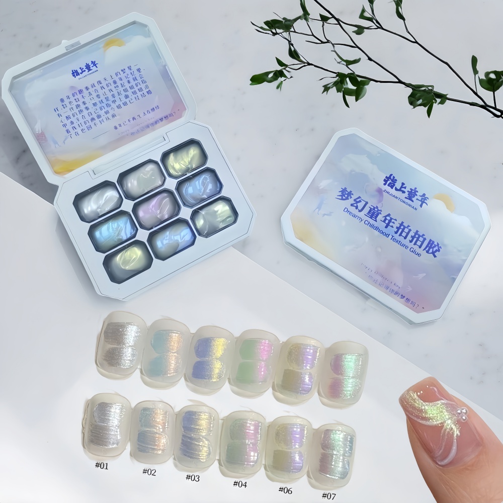 1 шт. 9-цветный новый популярн – обзор и цена Nail Art Halal