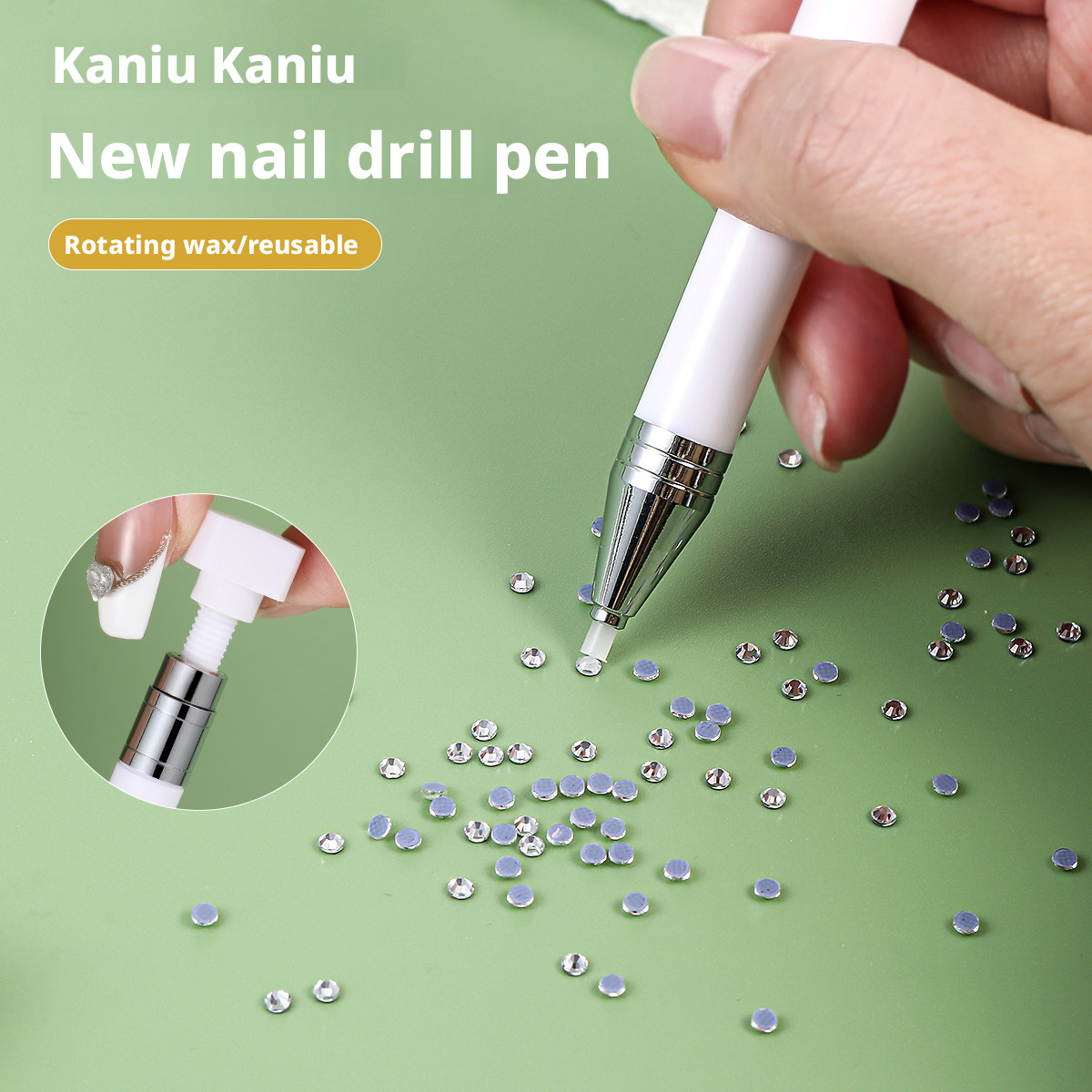 Инструмент для нанесения страз – обзор и цена Nail Art Motif