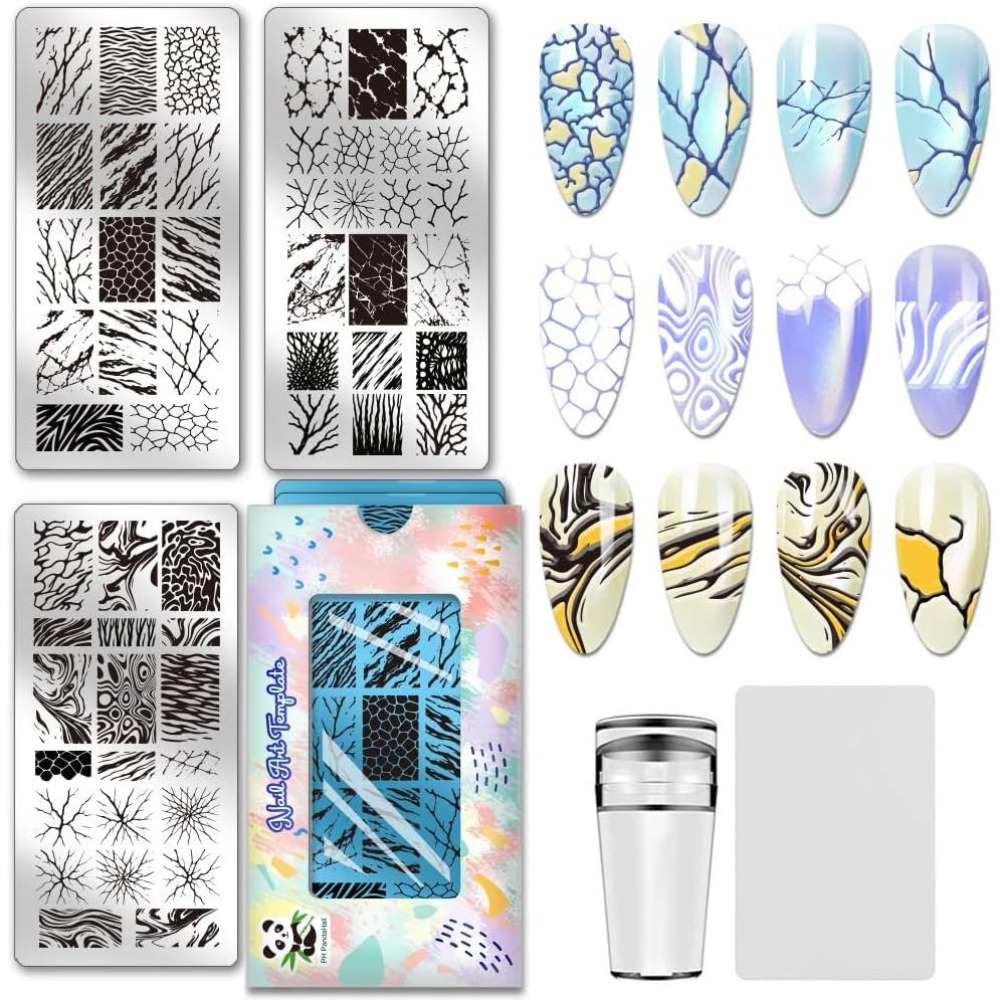 3 шт. трафаретов для нейл-арта – обзор и цена Nail Stamping Plate