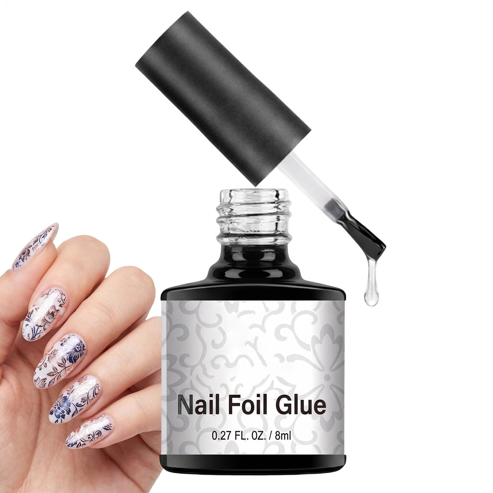 Клей для фольги для ногтей 8 м – обзор и цена Nail Foil Transfer