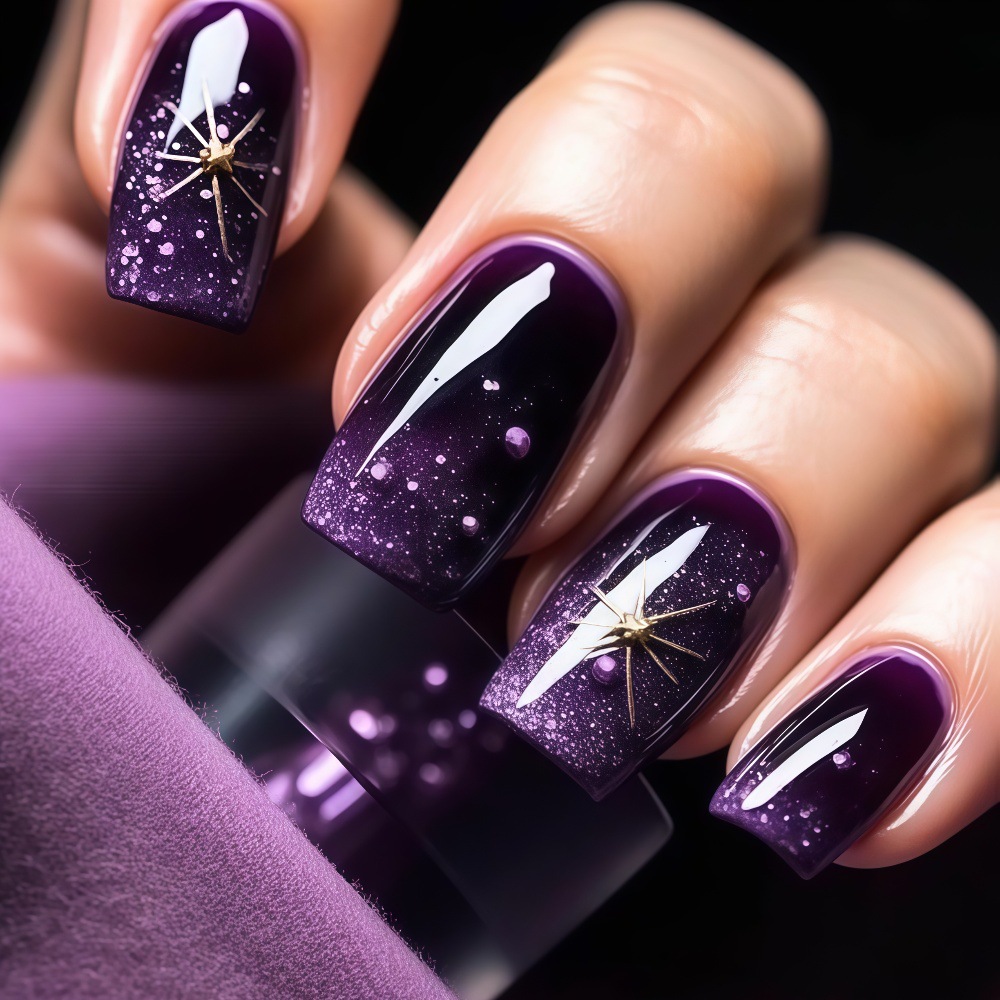 Короткие средней длины накладн – обзор и цена Nail Art Maroon