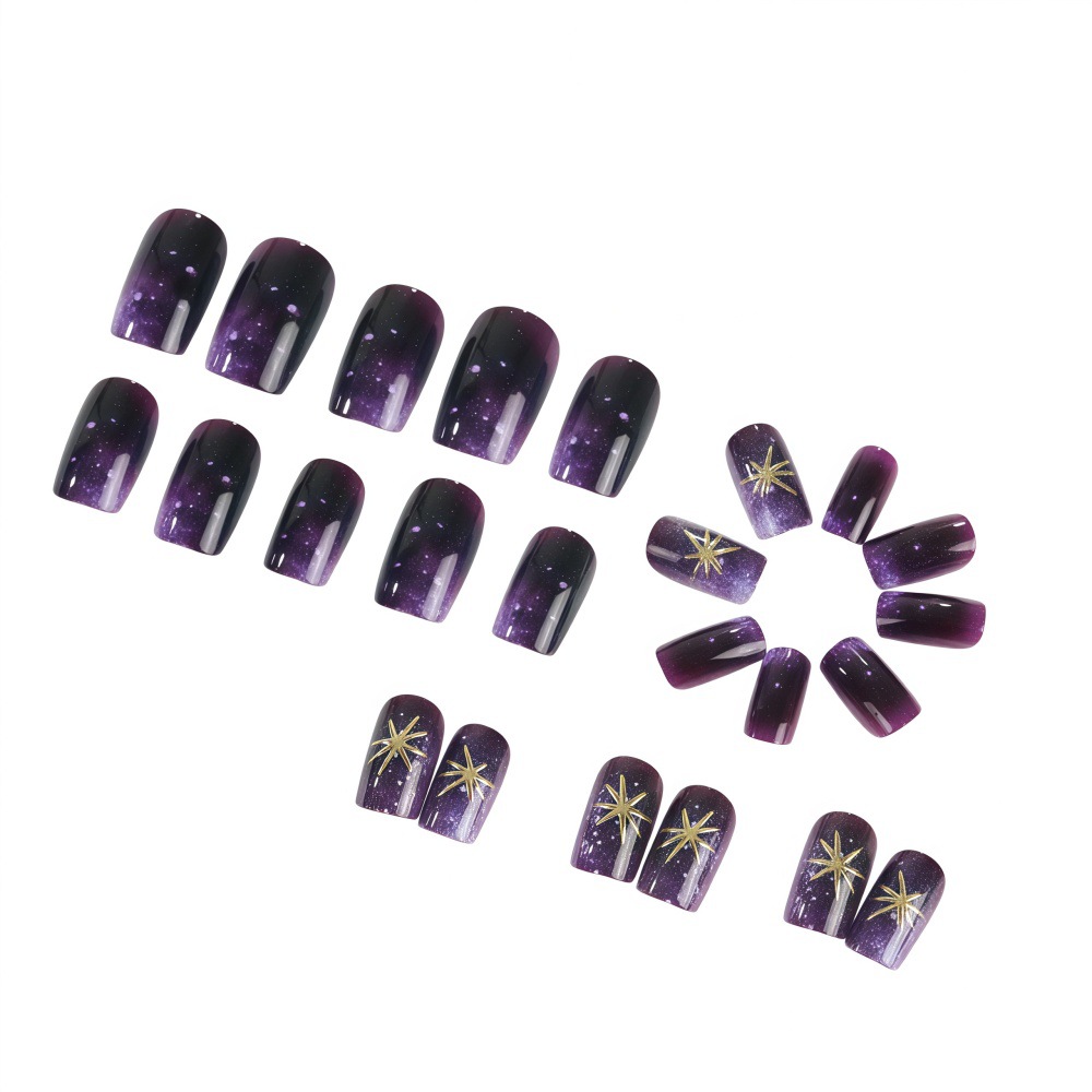 Короткие средней длины накладн – обзор и цена Nail Art Maroon