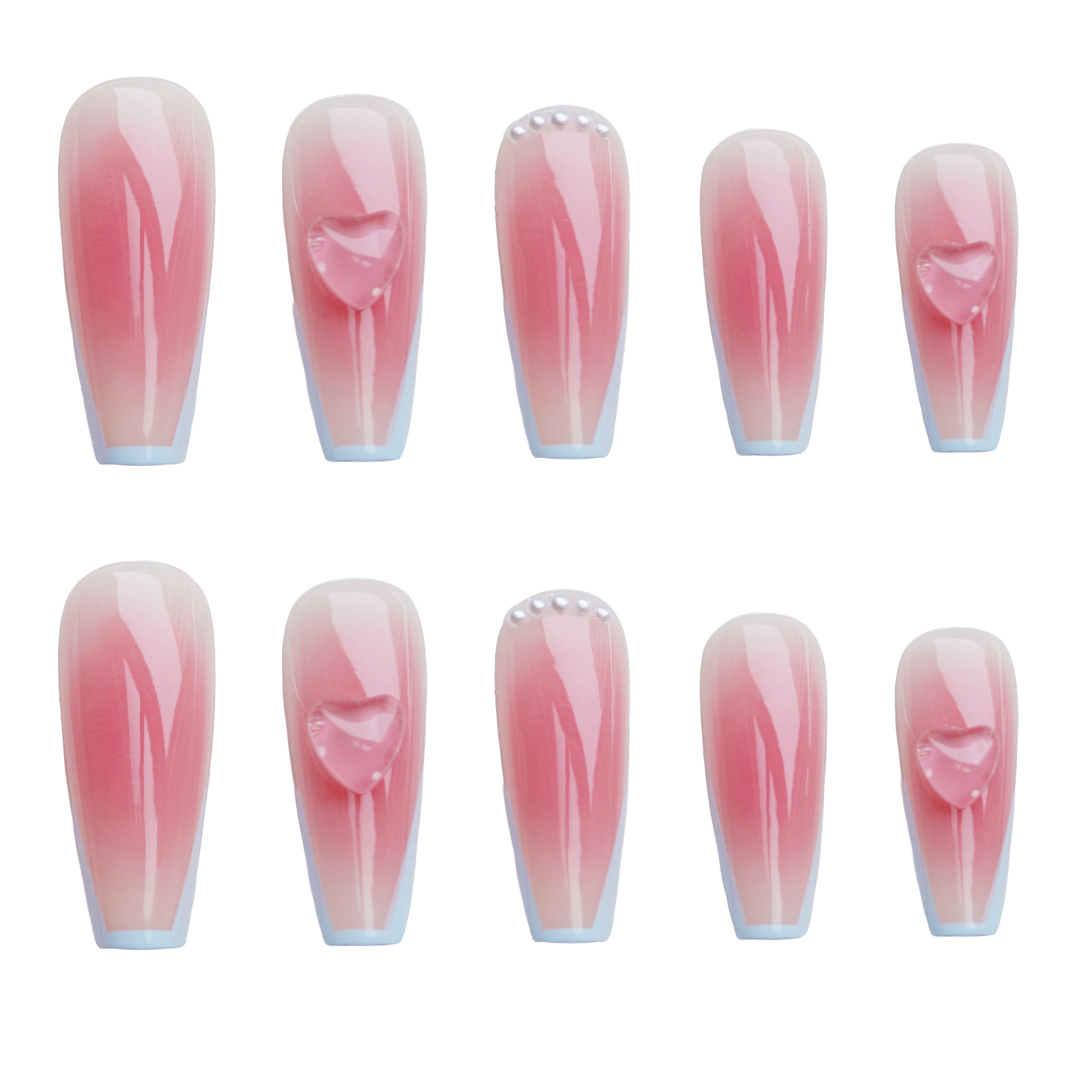 24Pcs/Box Румяна Франция T Дли – обзор и цена Nail Art France