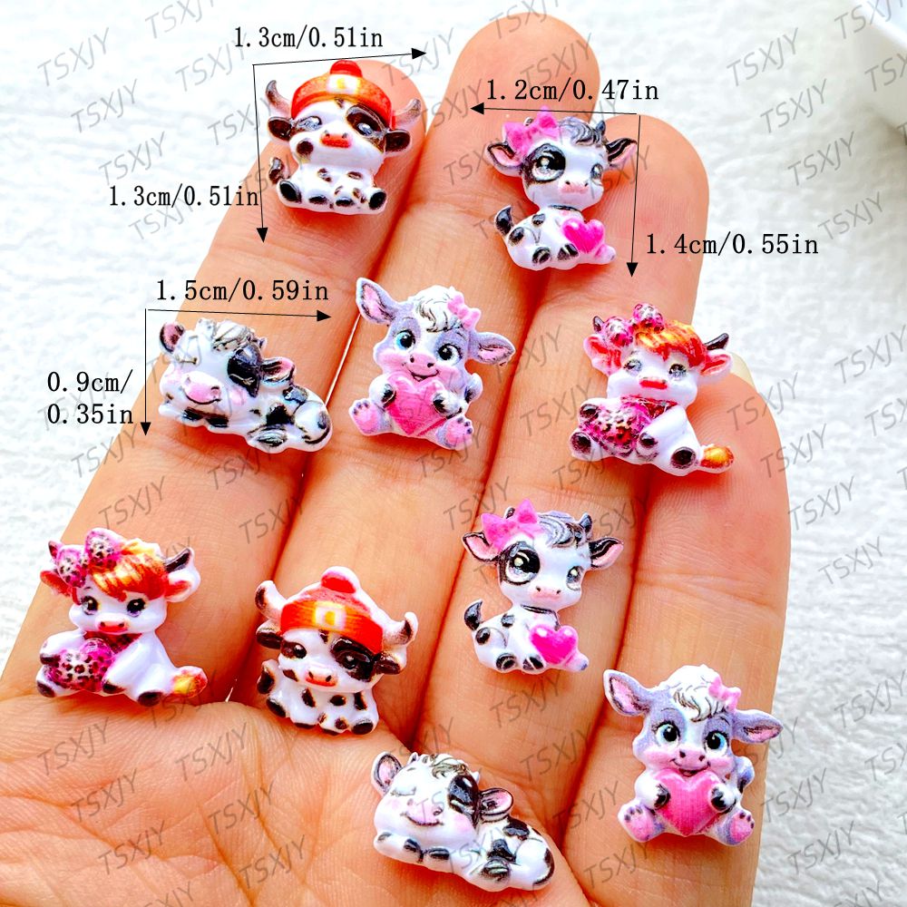 50 шт. милых миниатюрных мульт – обзор и цена Nail Art Motif