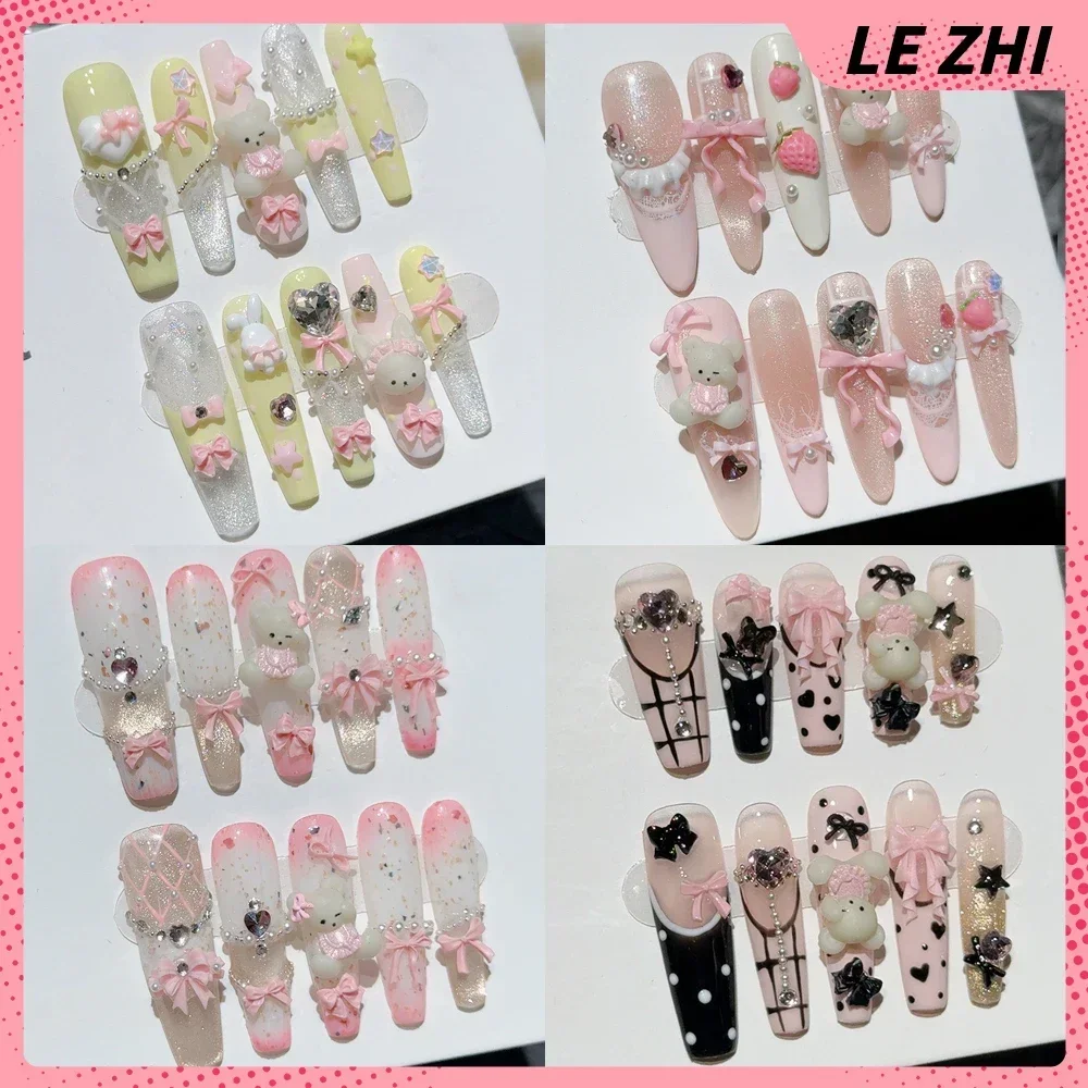 10 шт., длинный гроб на шпильк – обзор и цена Nail Art France