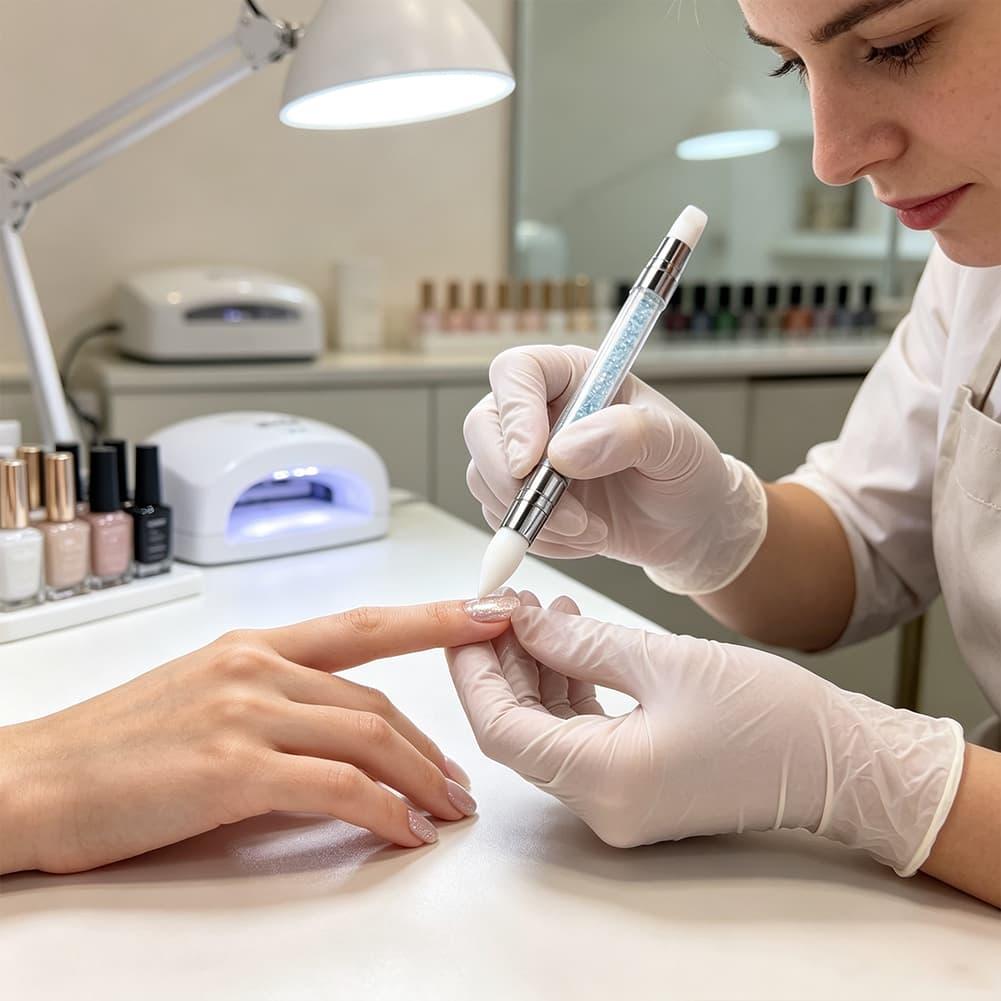 Двусторонняя силиконовая ручка – обзор и цена Nail Art Rame